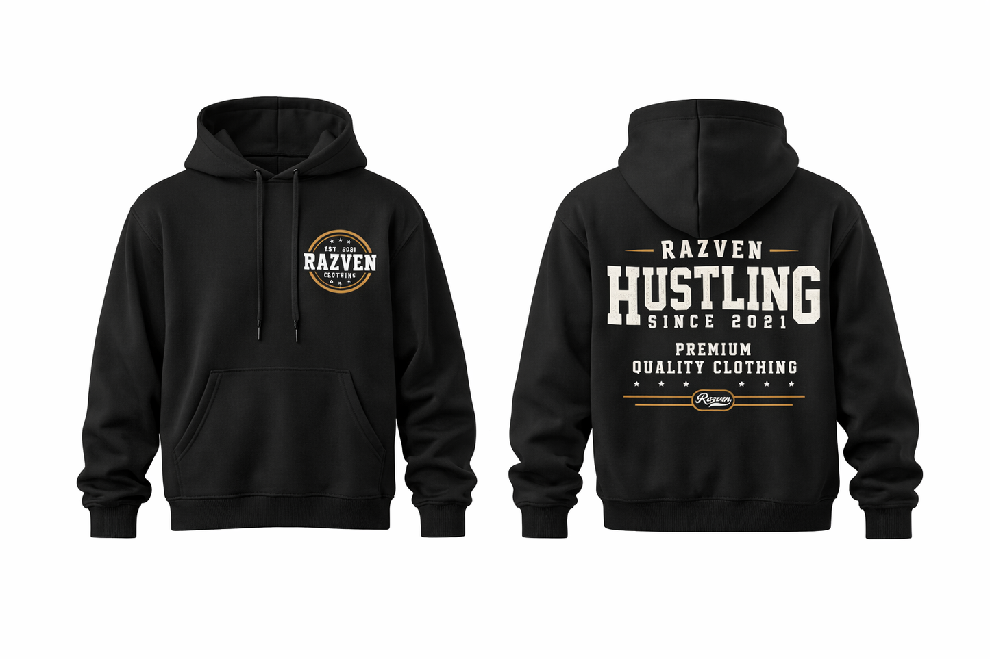 RAZVEN Hustling Hoodie – Premium Streetwear Fit