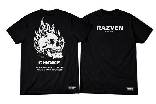 RAZVEN Choke Graphic Tee – Premium Streetwear Fit
