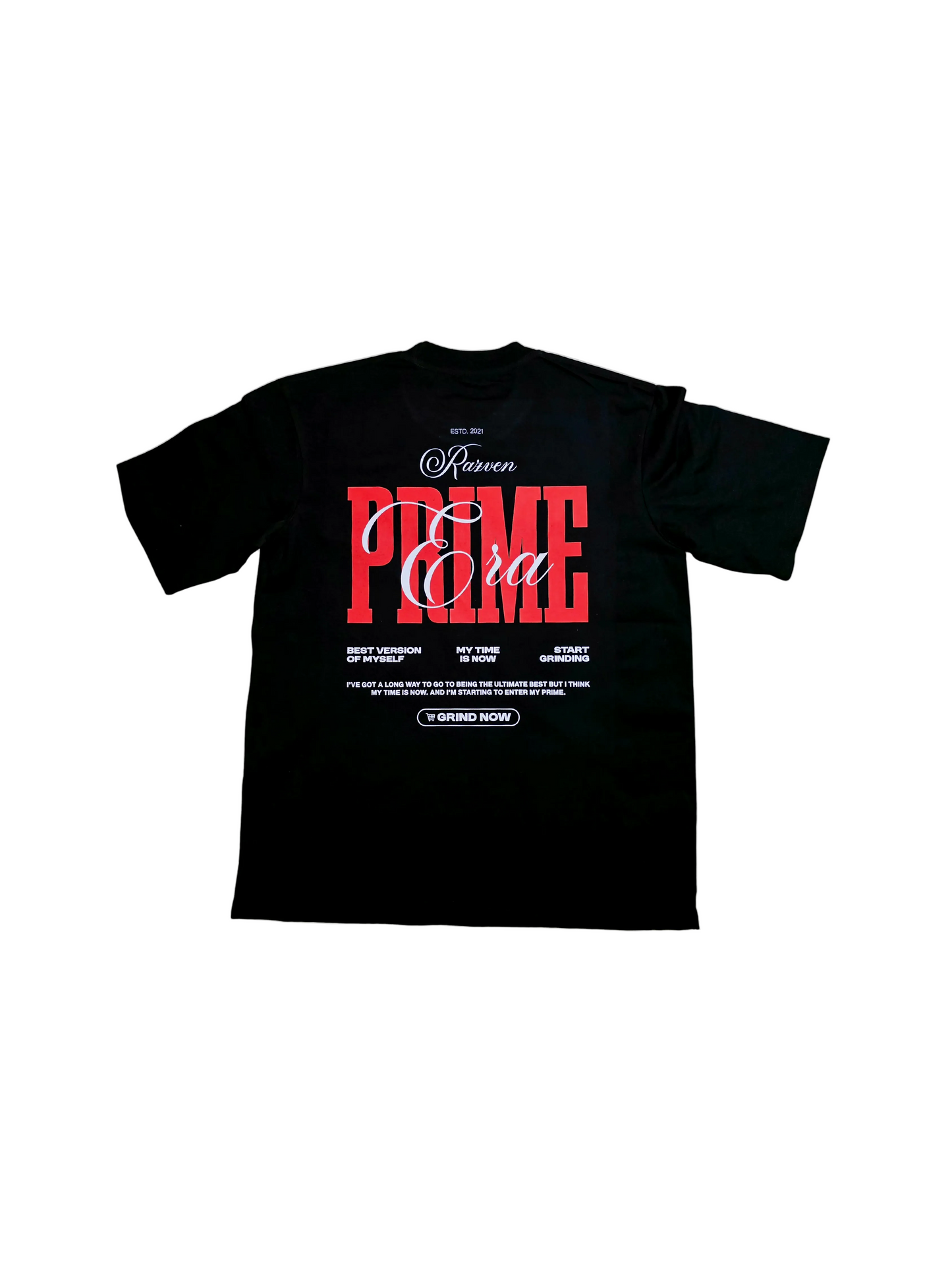 PRIME Heavyweight Tee — Premium Streetwear T-Shirt | Razven